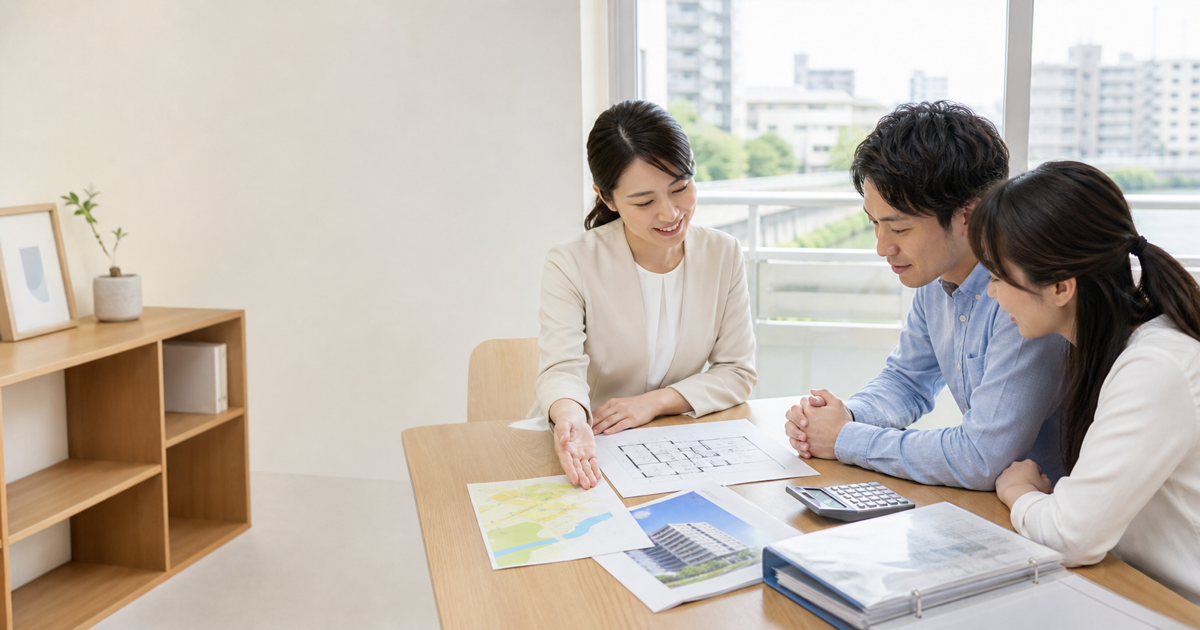 江戸川区で相続した空き家を、区のマッチング事業も含めて売る・貸す・活用で比較するイメージ。